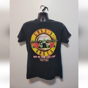 2016 Guns N’ Roses Not In This Lifetime Tour Graphic Band Tee Shirt